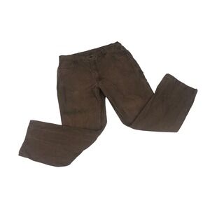 Berne Apparel Brown Cotton Canvas Carpenter Work Pants Mens 38x32 Rugged Utility